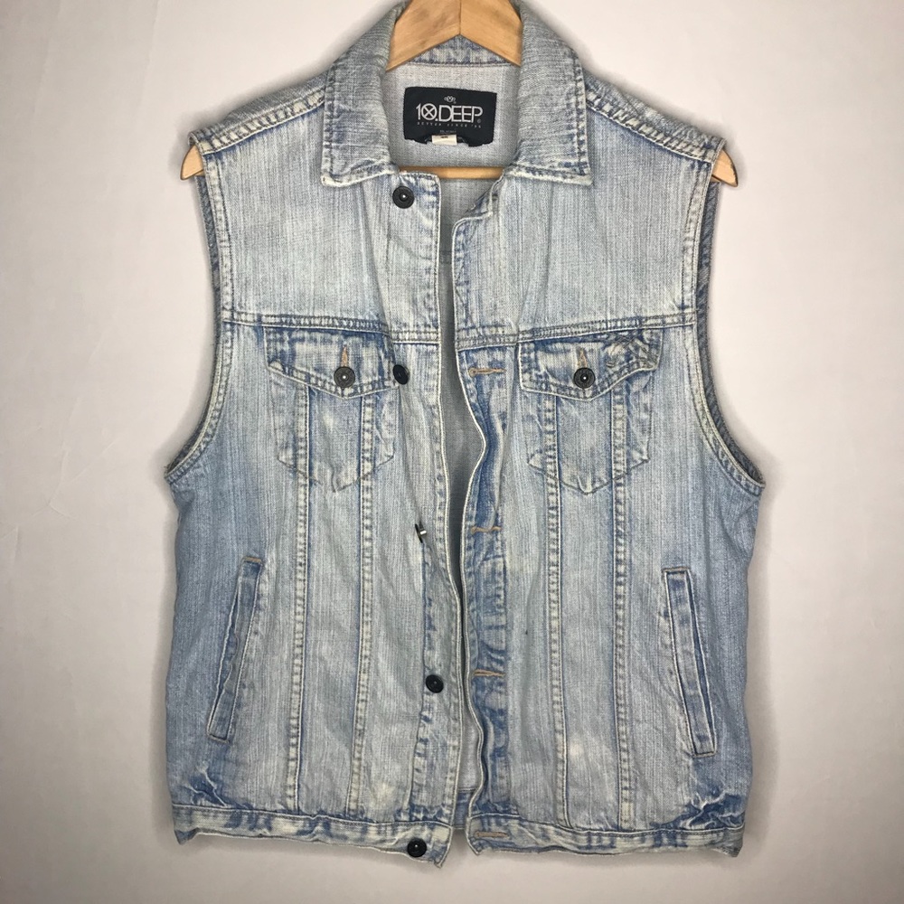 10 Deep Denim Vest